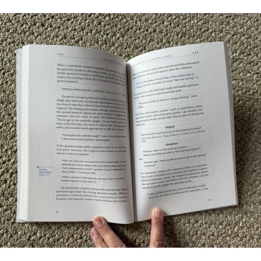 Mla Handbook Ser.: MLA Handbook by The Modern Language Association of America...